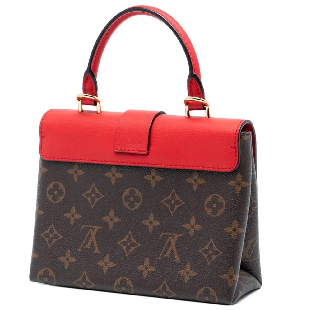 Louis Vuitton Monogram Canvas Coquelicot Red Locky BB Satchel/Shoulder Bg - Picture 2 of 11